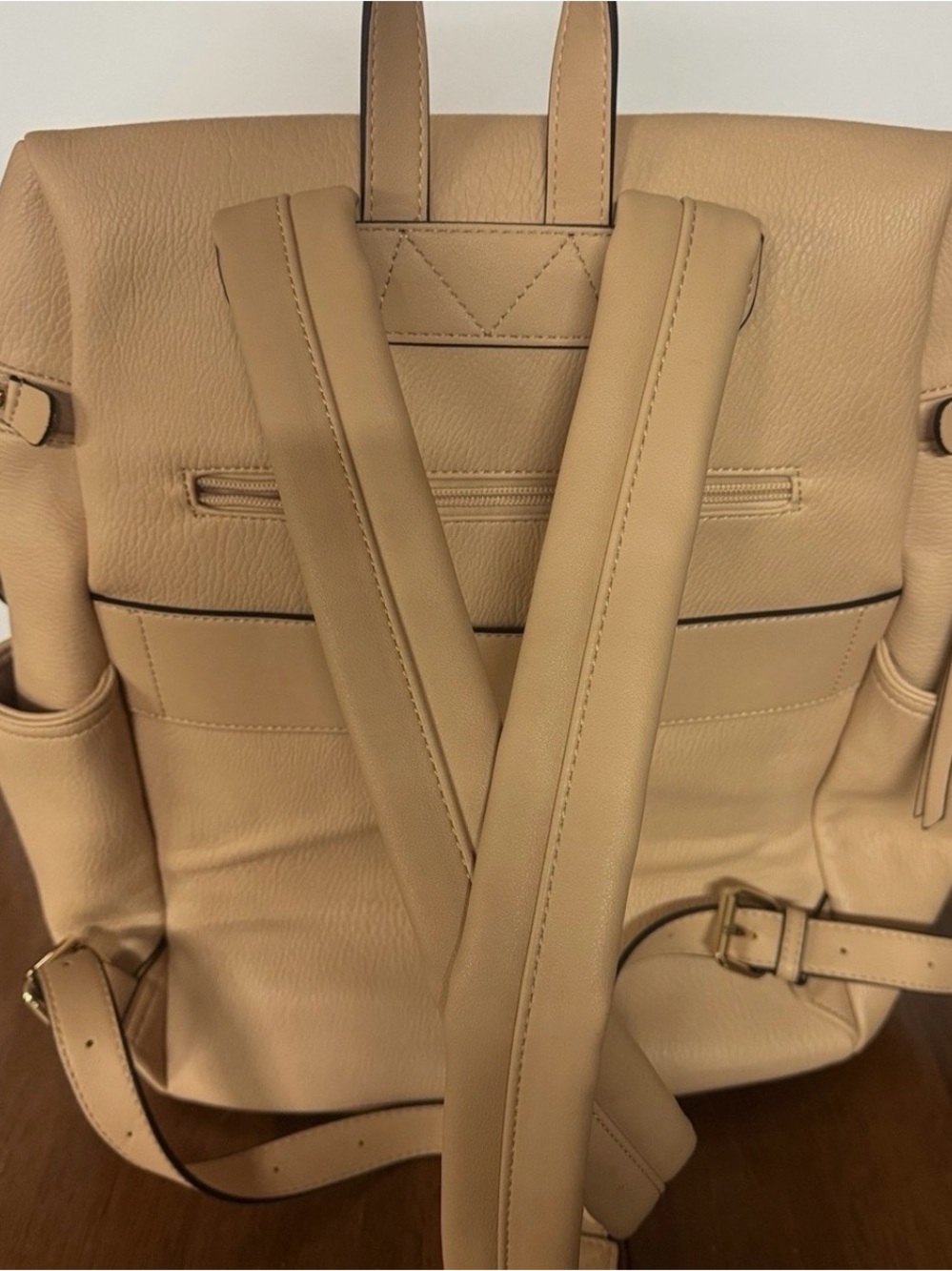 Poppy & Peonies Commuter Backpack Blush - Picture 2 of 6